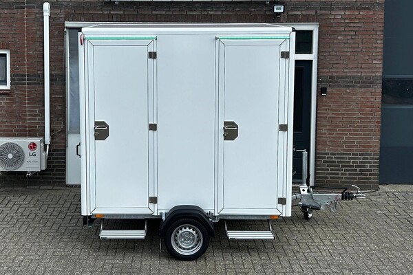 Toiletwagen 1-1-1 Wit Deluxe 