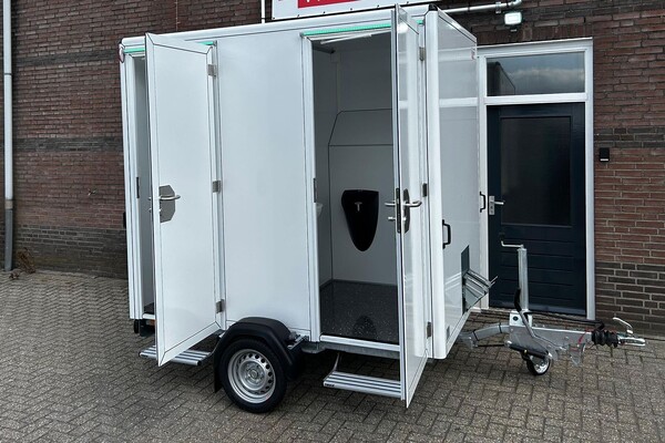 Toiletwagen 1-1-1 Wit Deluxe 