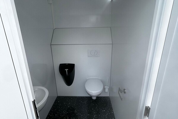 Toiletwagen 1-1-1 Wit Deluxe 