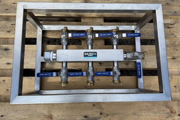 Water verdeel unit 1-6
