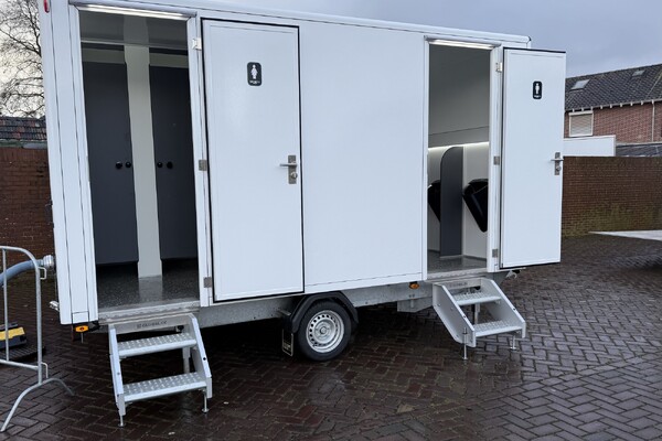 Toiletwagen 3-1-3 Wit Deluxe