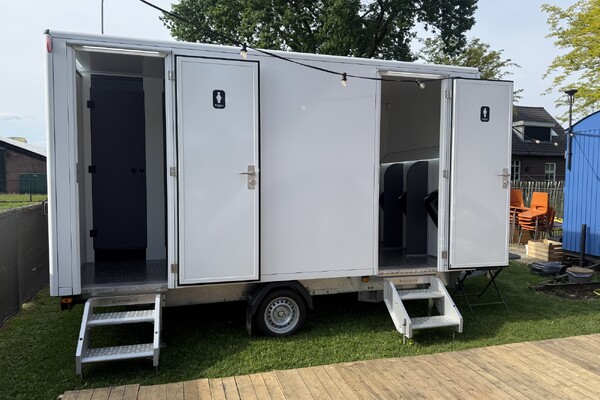 Toiletwagen 3-1-3 Wit Deluxe
