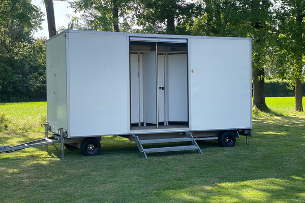 Toiletwagen 3-1-3 wit Deluxe