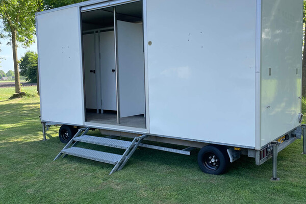 Toiletwagen 3-1-3 wit Deluxe