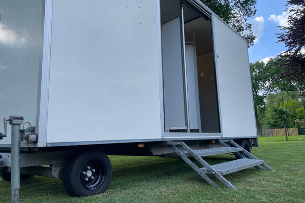 Toiletwagen 3-1-3 wit Deluxe