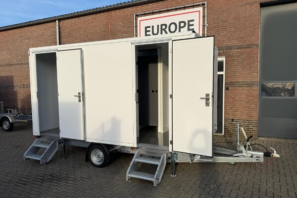 Toiletwagen 3-1-3 Wit Deluxe