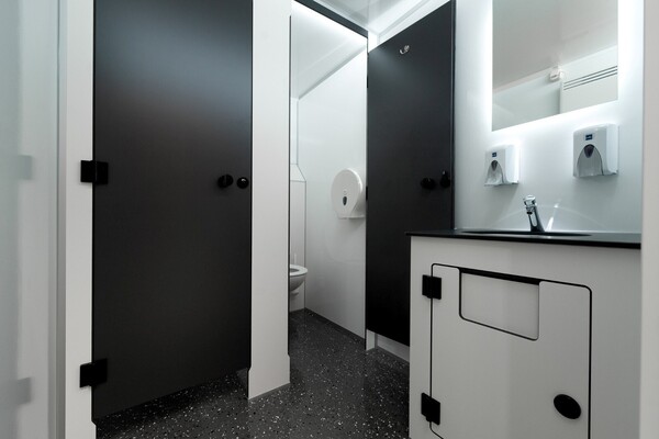 Toiletwagen 2-1-2 Wit Deluxe
