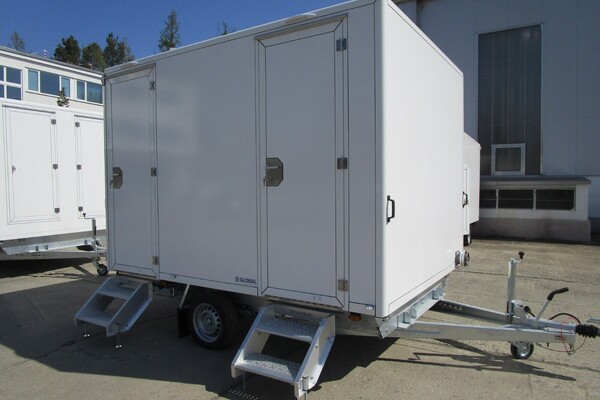 Toiletwagen 2-1-2 Wit Deluxe